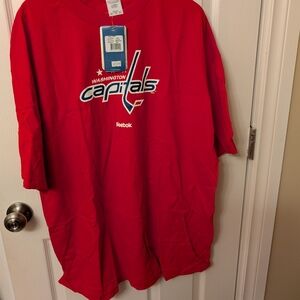 Reebok NHL Washington Capitals Red T-shirt Size 2XL